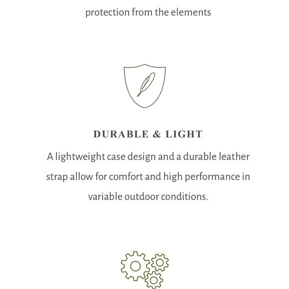 GRANT BROWN trekker GB9414A mens watch, gray leather band, - Picture 6 of 6